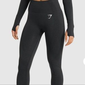 Seamless leggings-black
